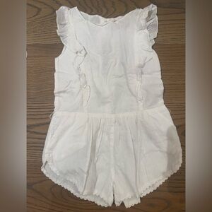 Child White Romper